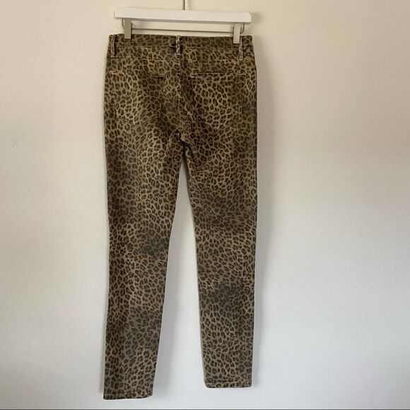 Frame Le Skinny De Jeanne Leopard Skinny Jeans Size 28 - Picture 8 of 11